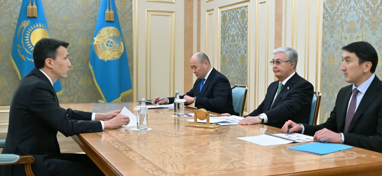 Working meeting of the President of Kazakhstan with Kazatomprom management