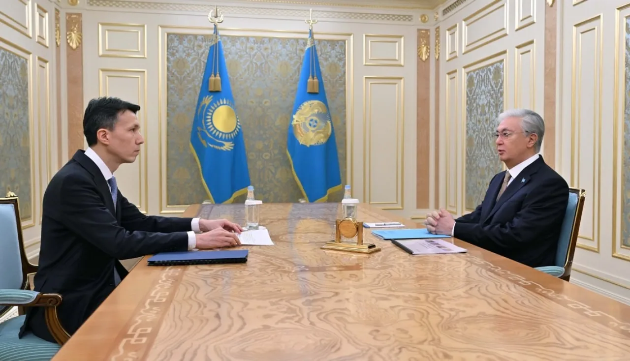 Meeting of the Head of State with the Chairman of the Kazatomprom Management Board